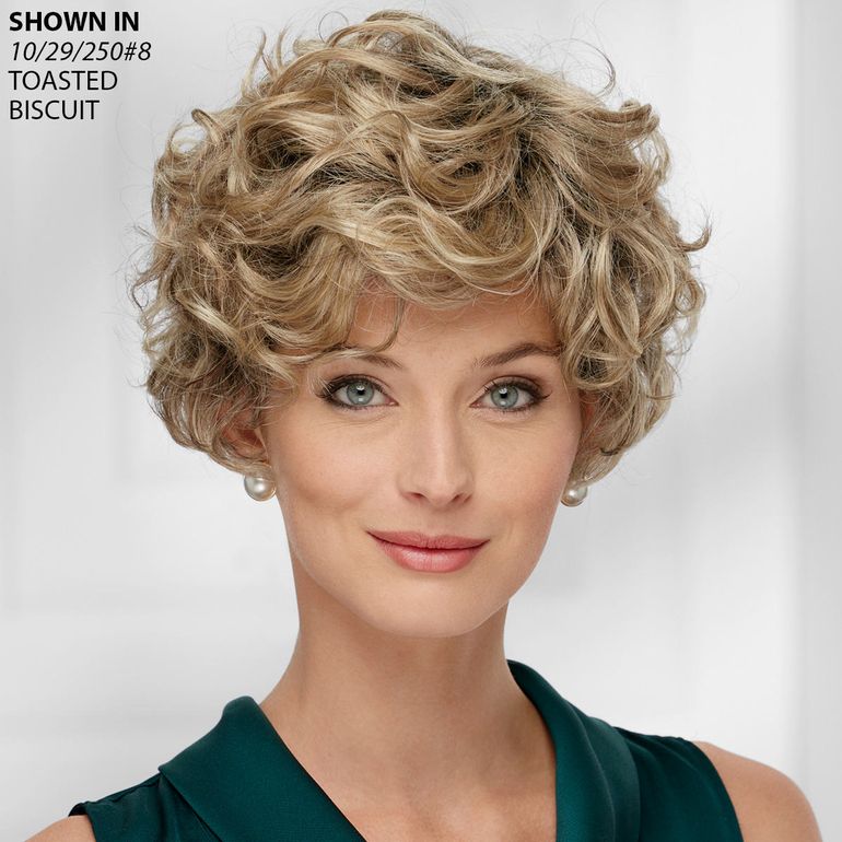 Edie WhisperLite® Short Curly Wig by Paula Young®